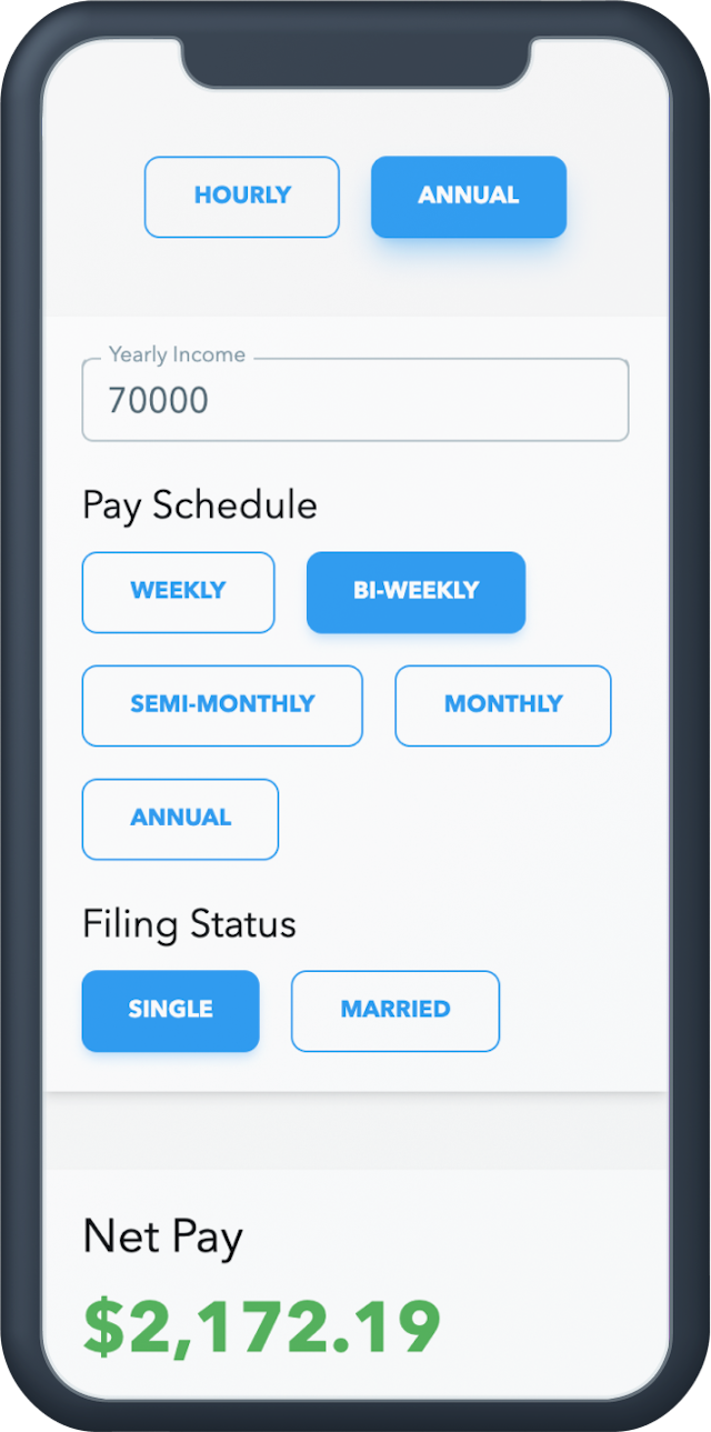 Picture of Paycheck Calculator